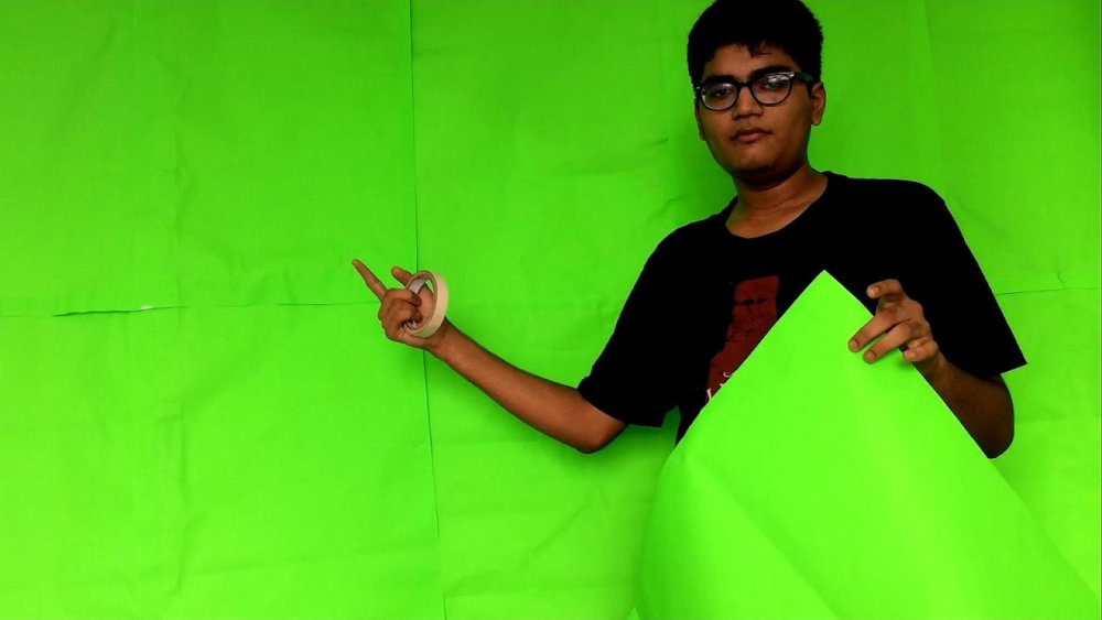 Самодельный хромакей