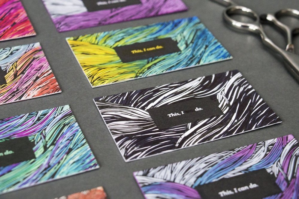 Визитка дизайнера