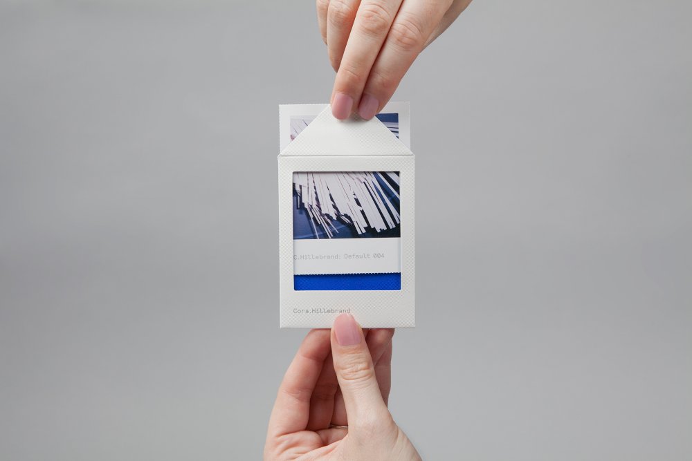 Стильная визитка с фотографией