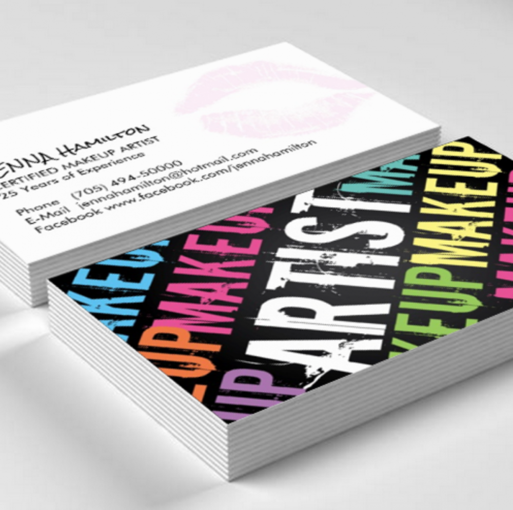 Визитки для художников дизайнерские