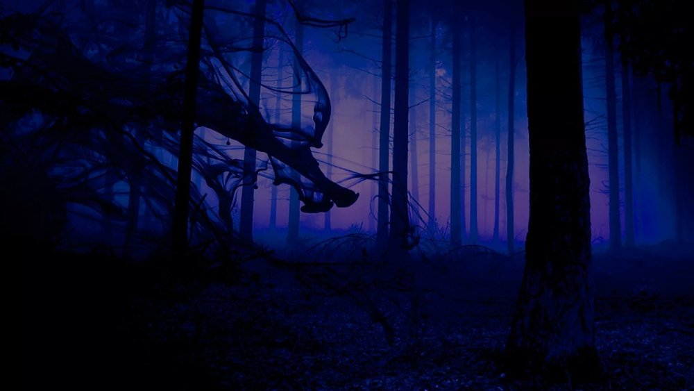 Готичное кладбище фэнтези арт