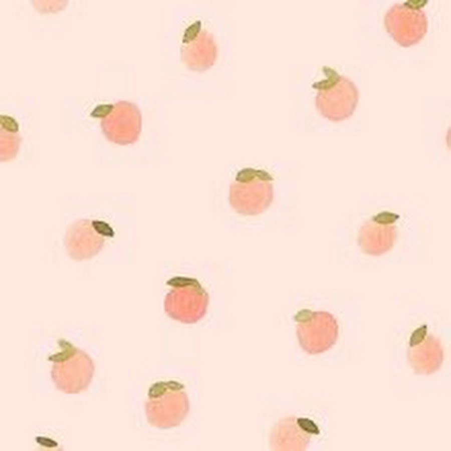 Принт персики