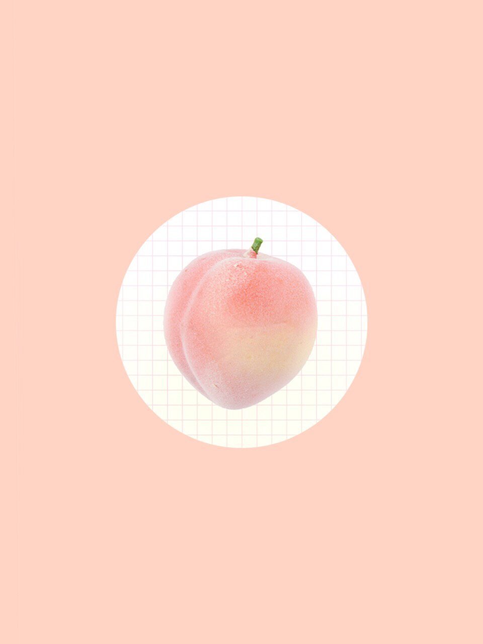 Розовый персик