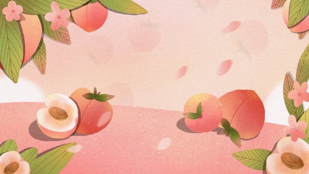 Персиковый фон