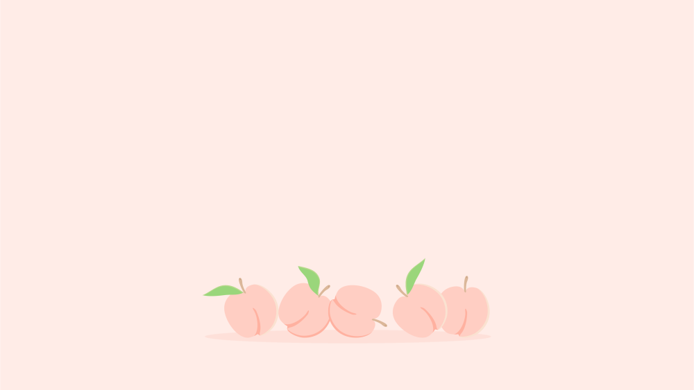 Персиковые обои
