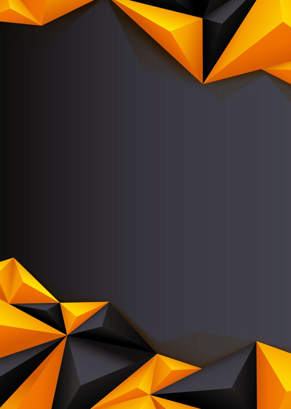 Оранжево черный фон