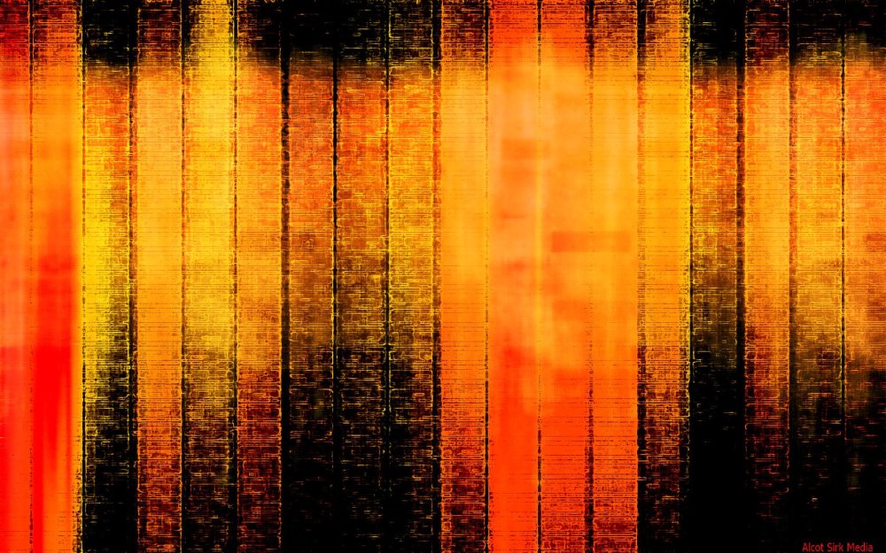 Оранжевый с черным