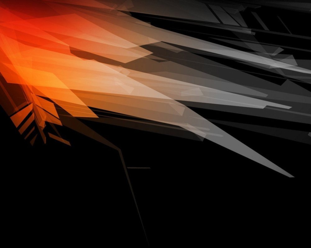 Оранжевый с черным