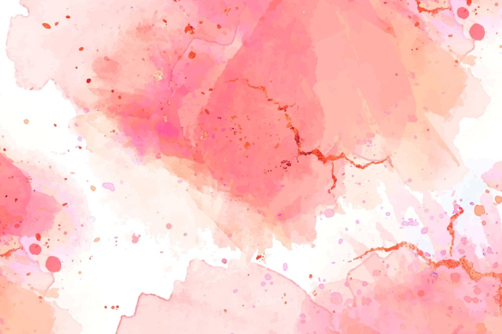 Розовый акварельный фон