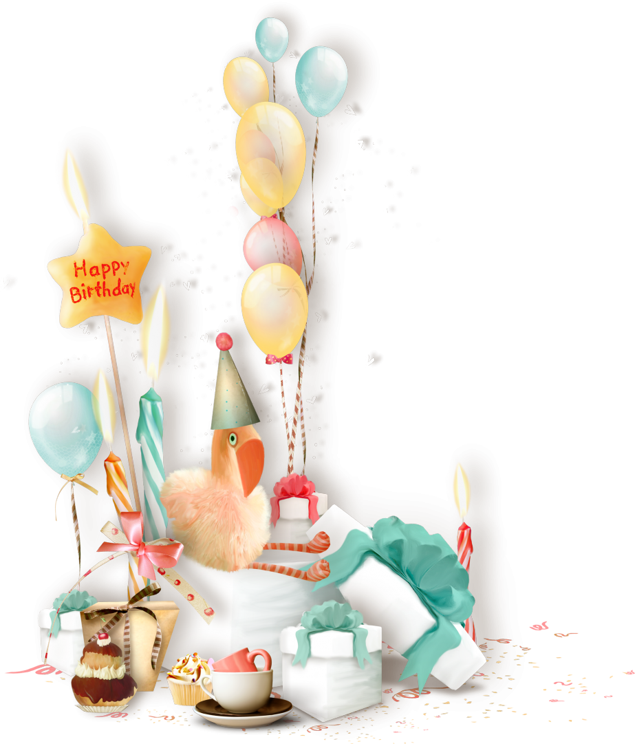 Фон с днем рождения