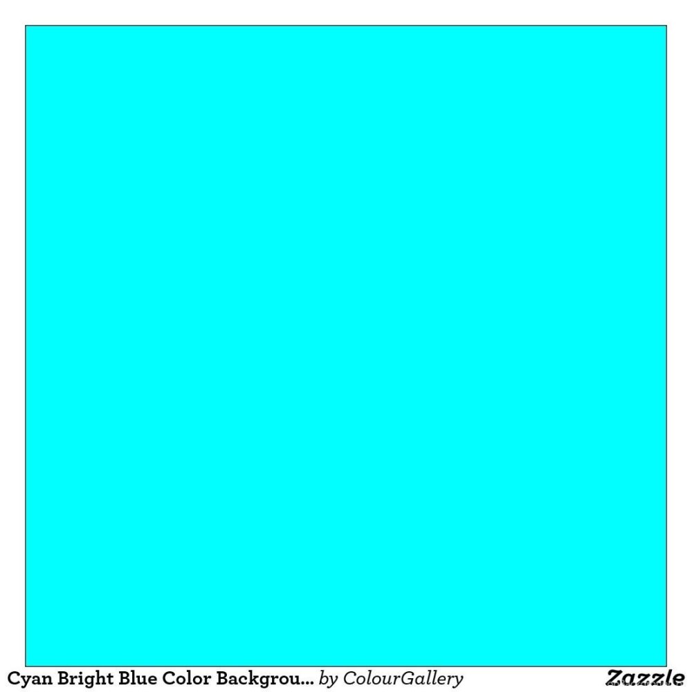 Неоновый голубой цвет