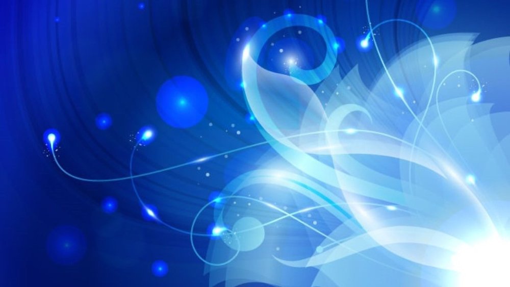 Свадебный фон в синих тонах