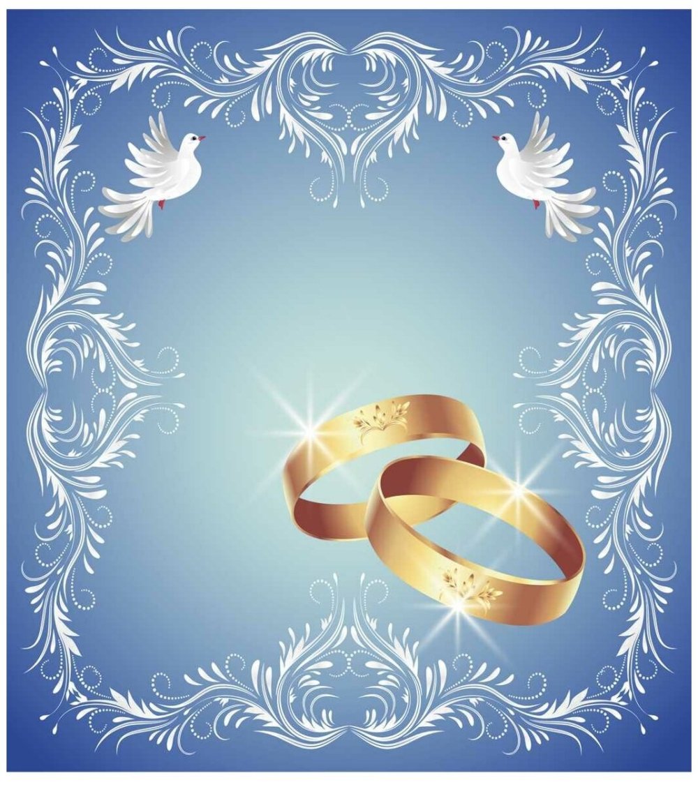 Бриллиантовая свадьба вектор