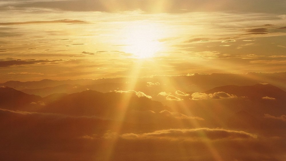 Голубое небо