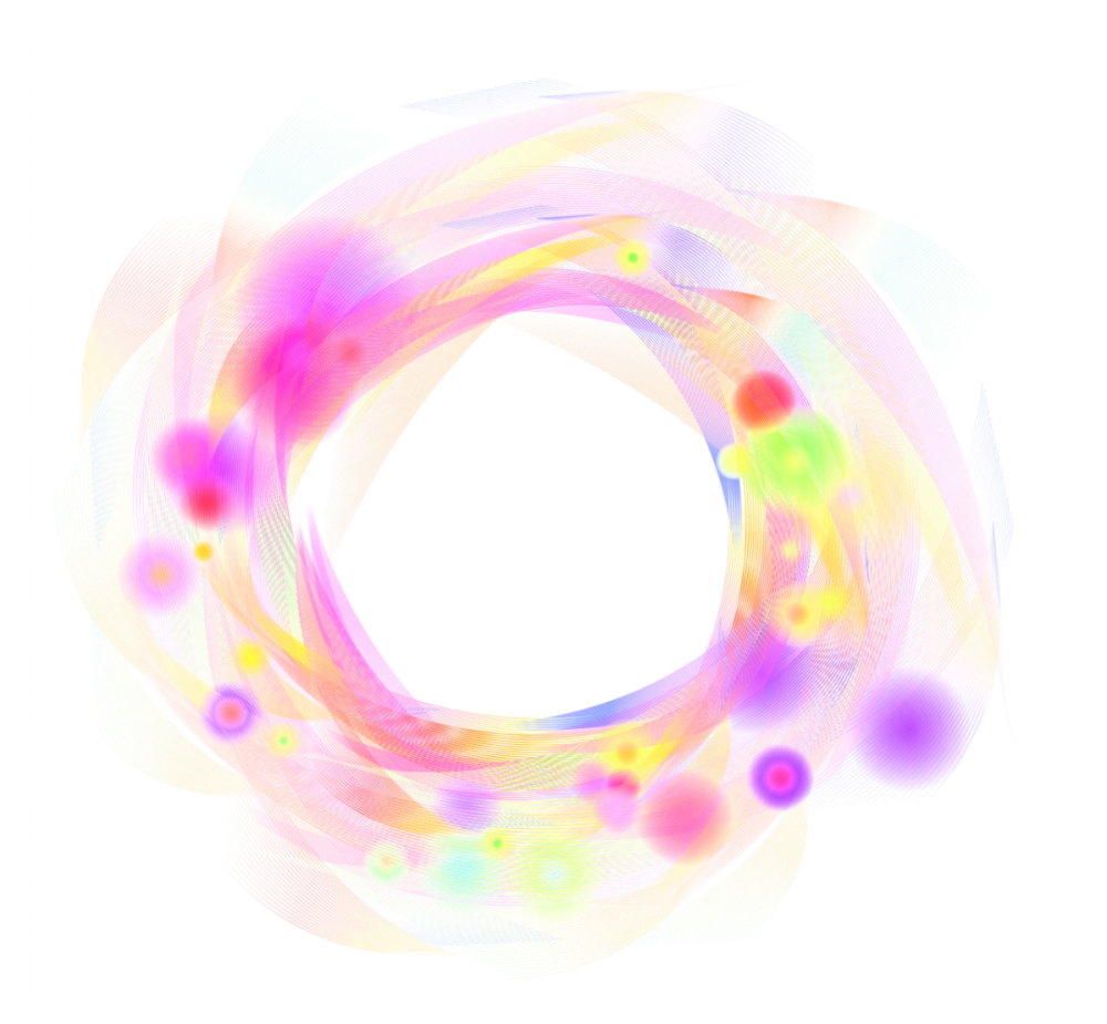 Окружность на прозрачном фоне