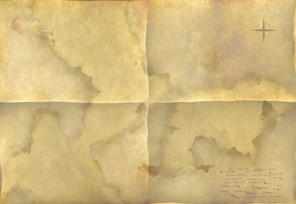 Старинные морские карты
