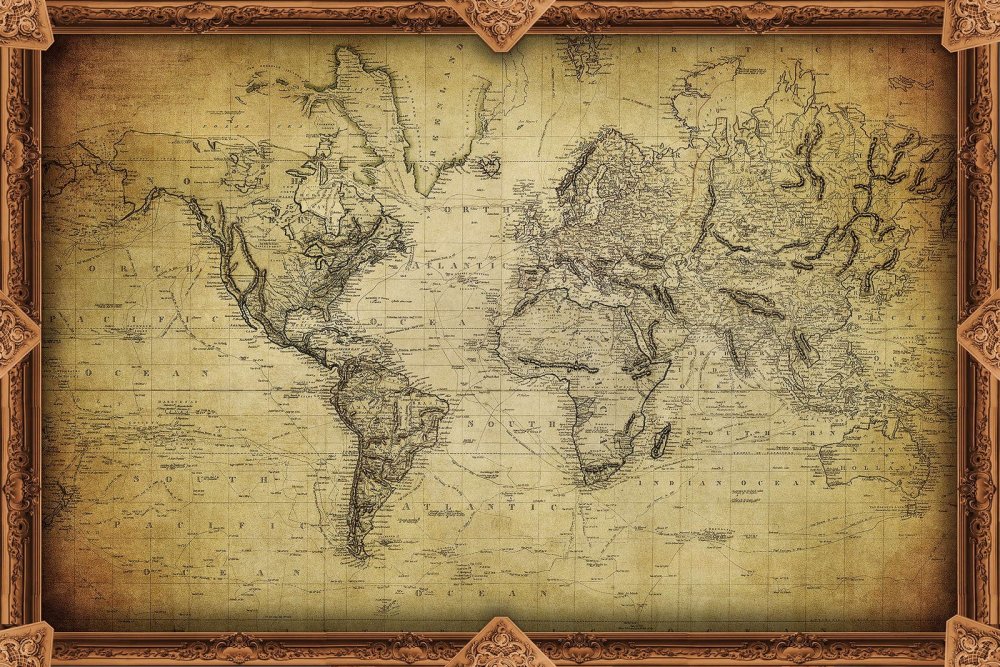 Старая карта