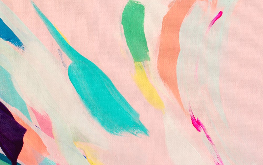 Красивые разводы краской