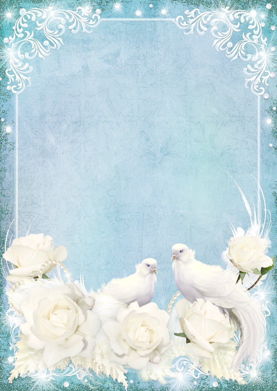 Фон для свадебных пригласительных