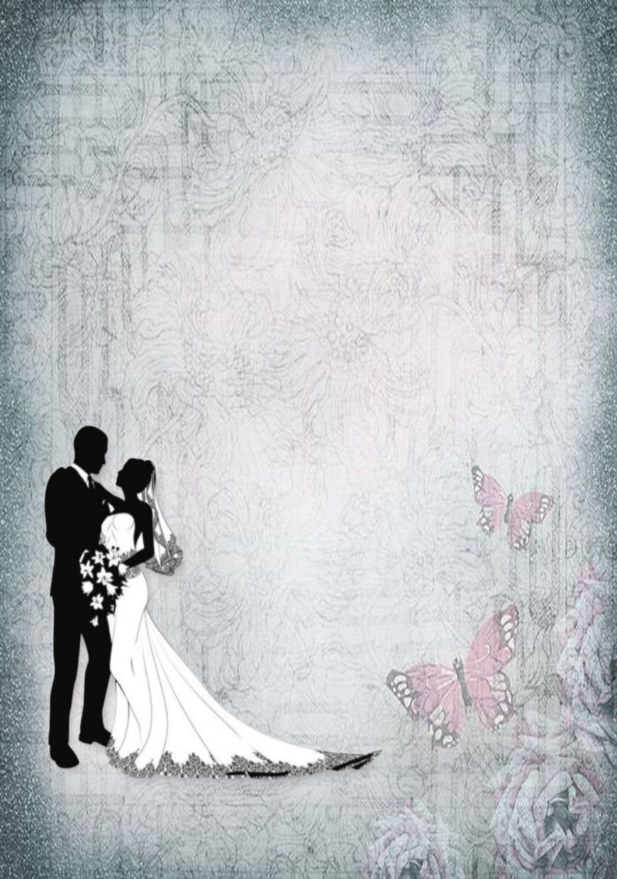 Фон для пригласительных на свадьбу