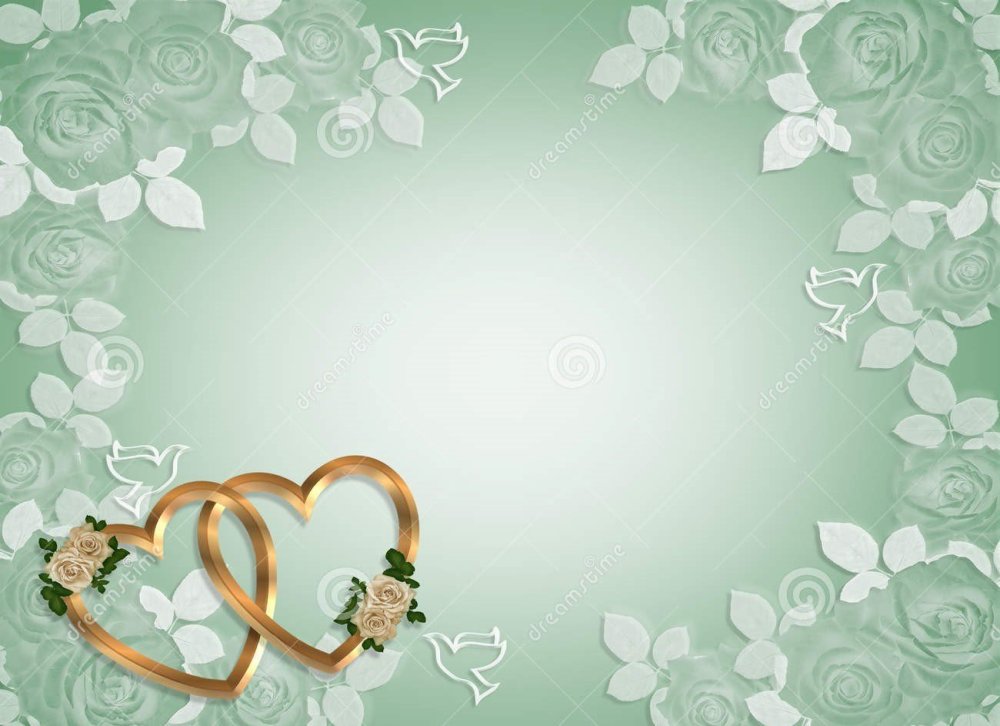 Фон для свадебного приглашения