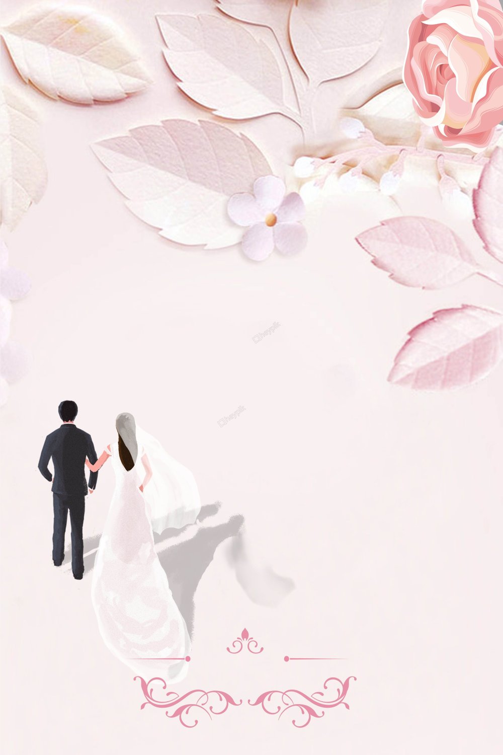 Свадебный фон