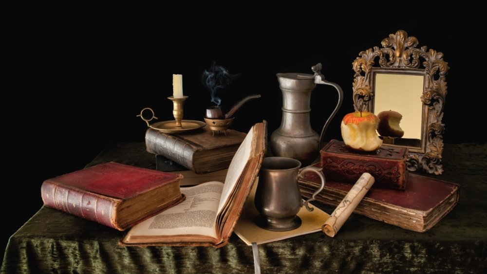 «Натюрморт с книгами»