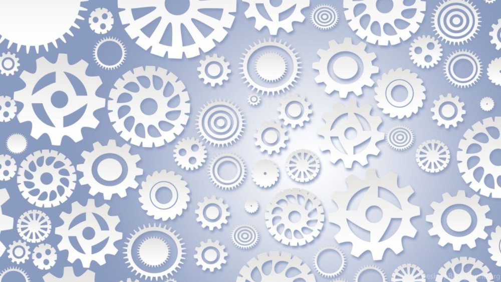 Шестеренки фон