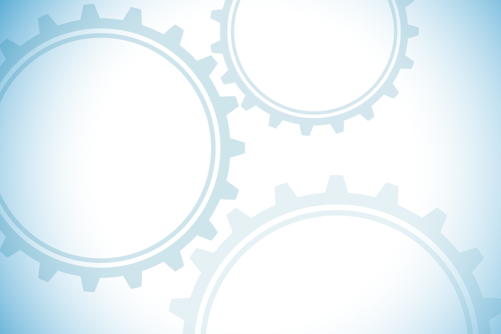 Фон технологичный шестерни