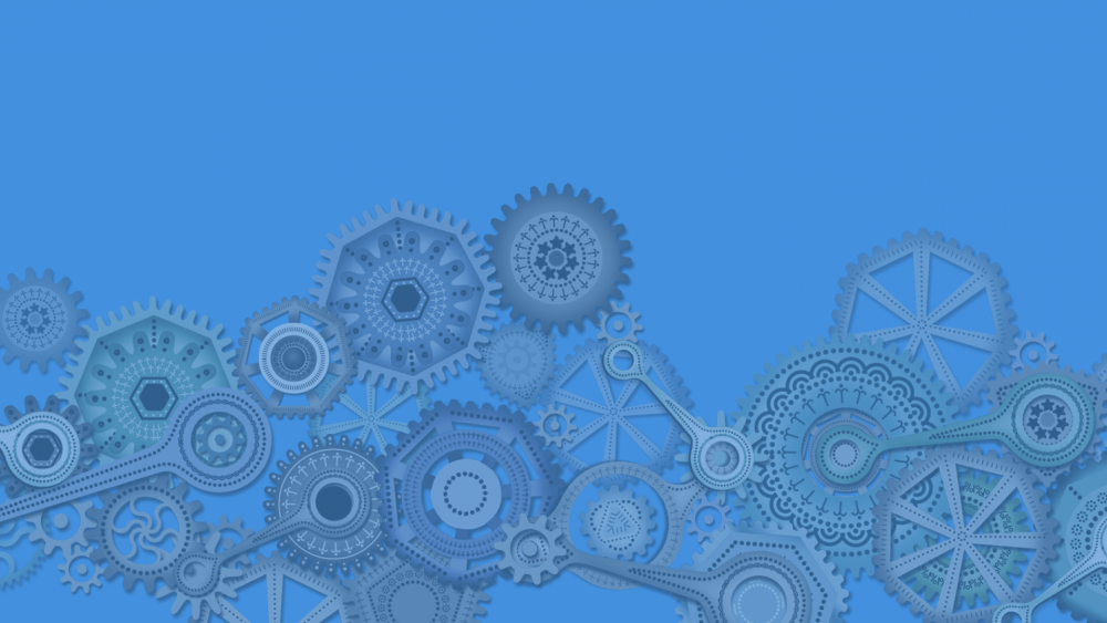 Шестеренки фон