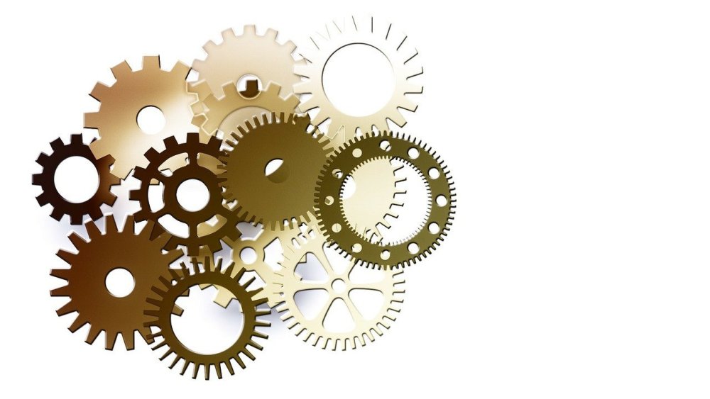Шестерни фон