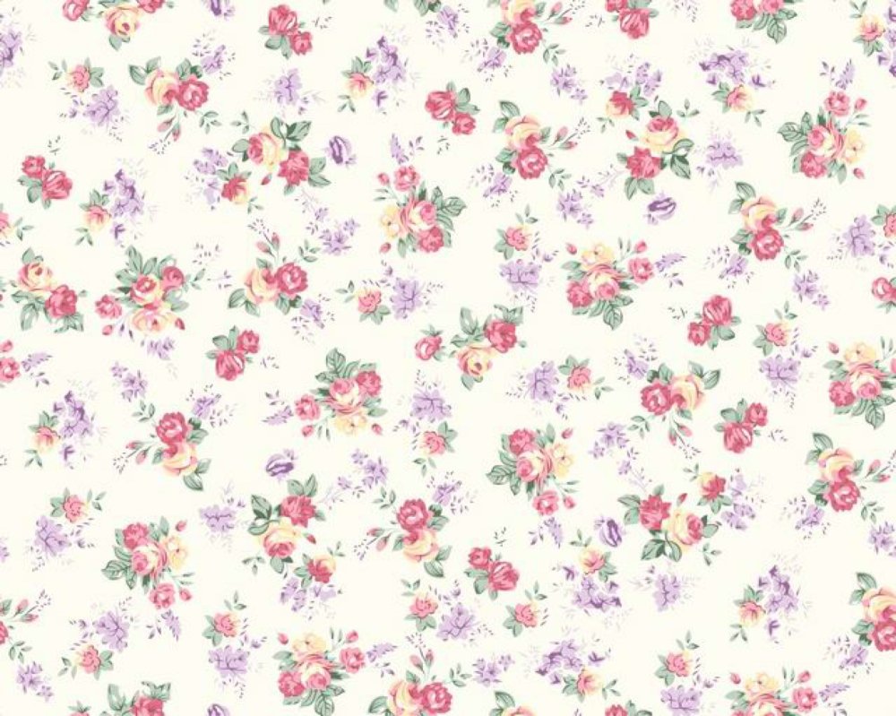 Фон мелкие цветочки акварель