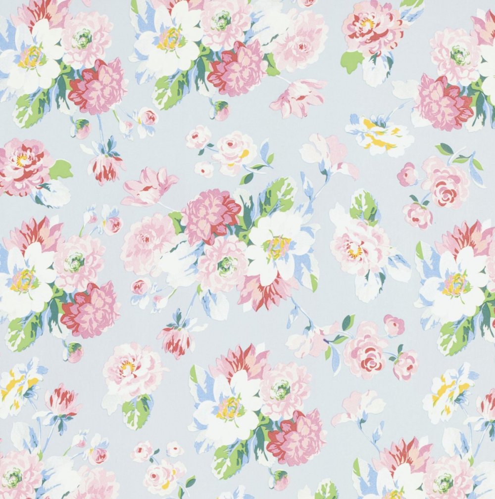 Мелкий цветочный принт