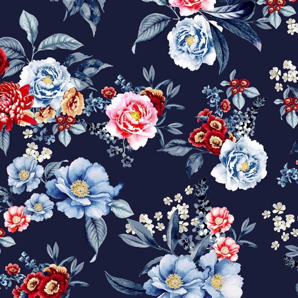 Цветочный принт