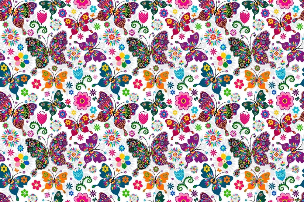 Цветные узоры