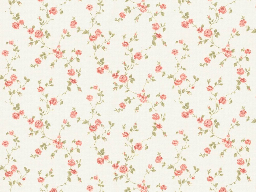 Ткань с мелкими розочками