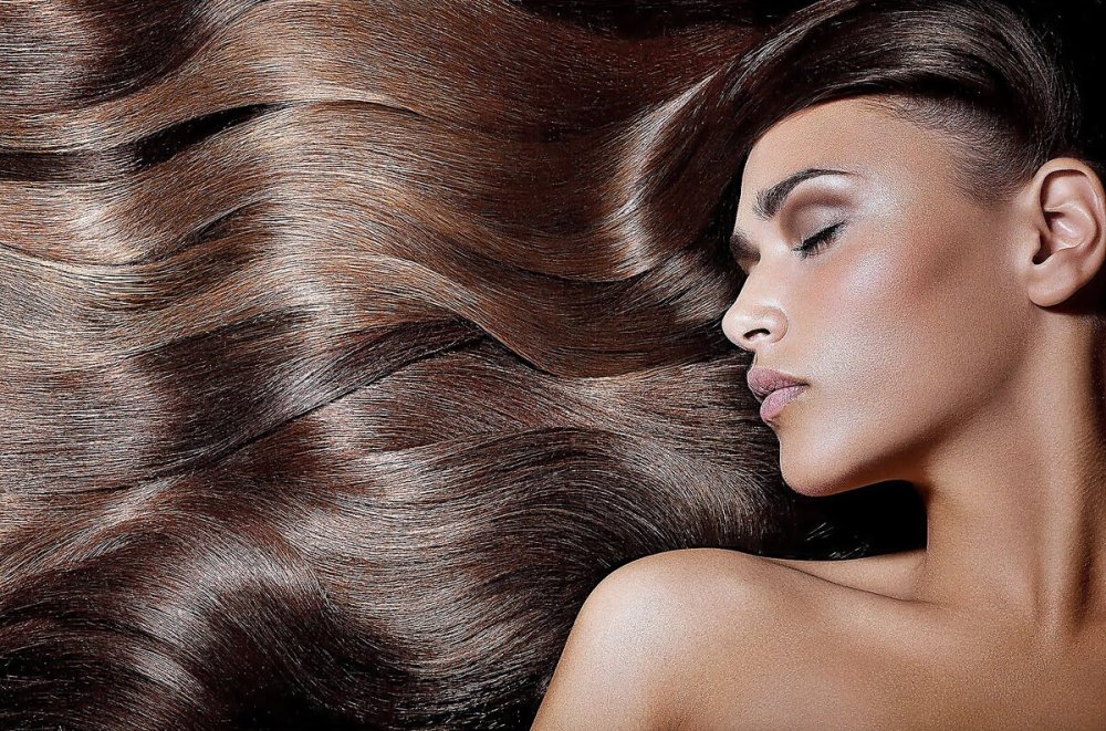 Красивые волосы цветы