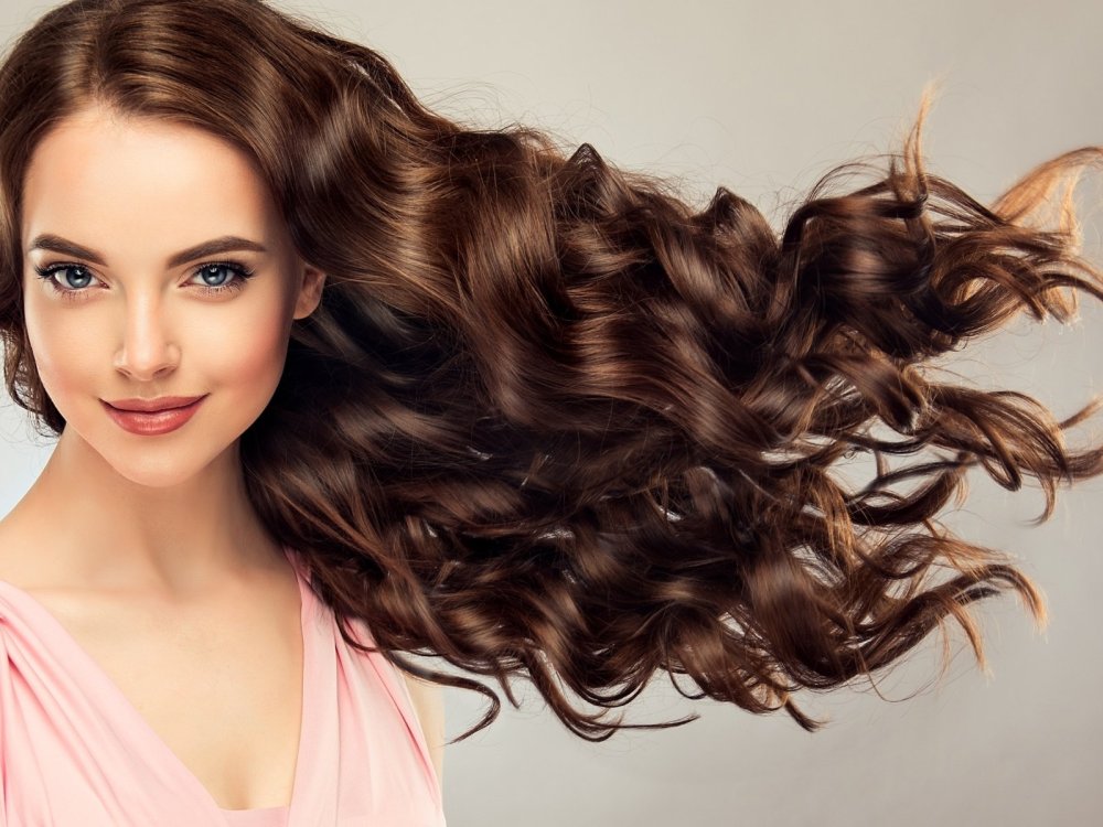 Гладкие блестящие волосы