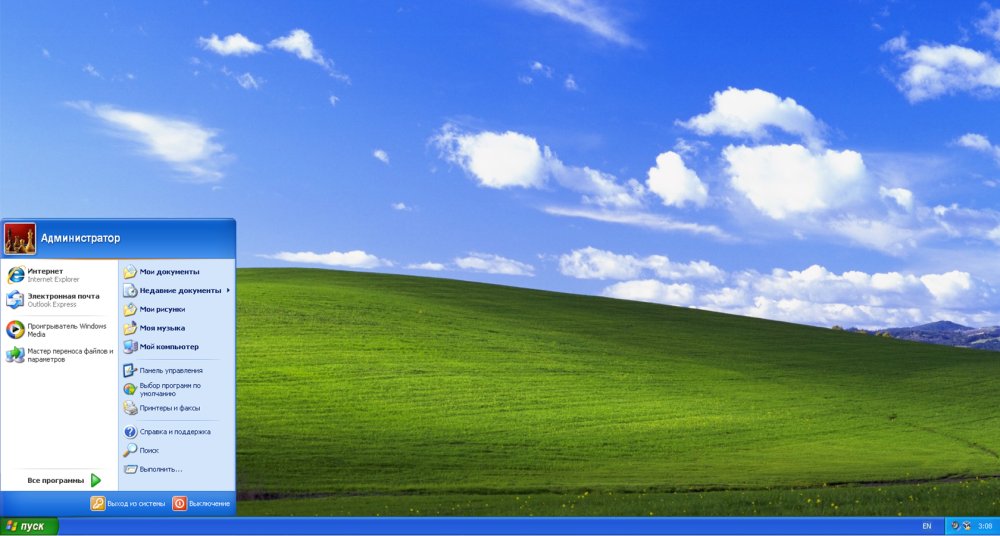 Windows XP луг