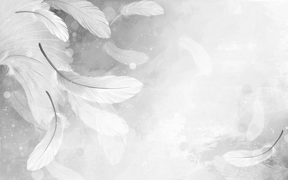 Фон перья