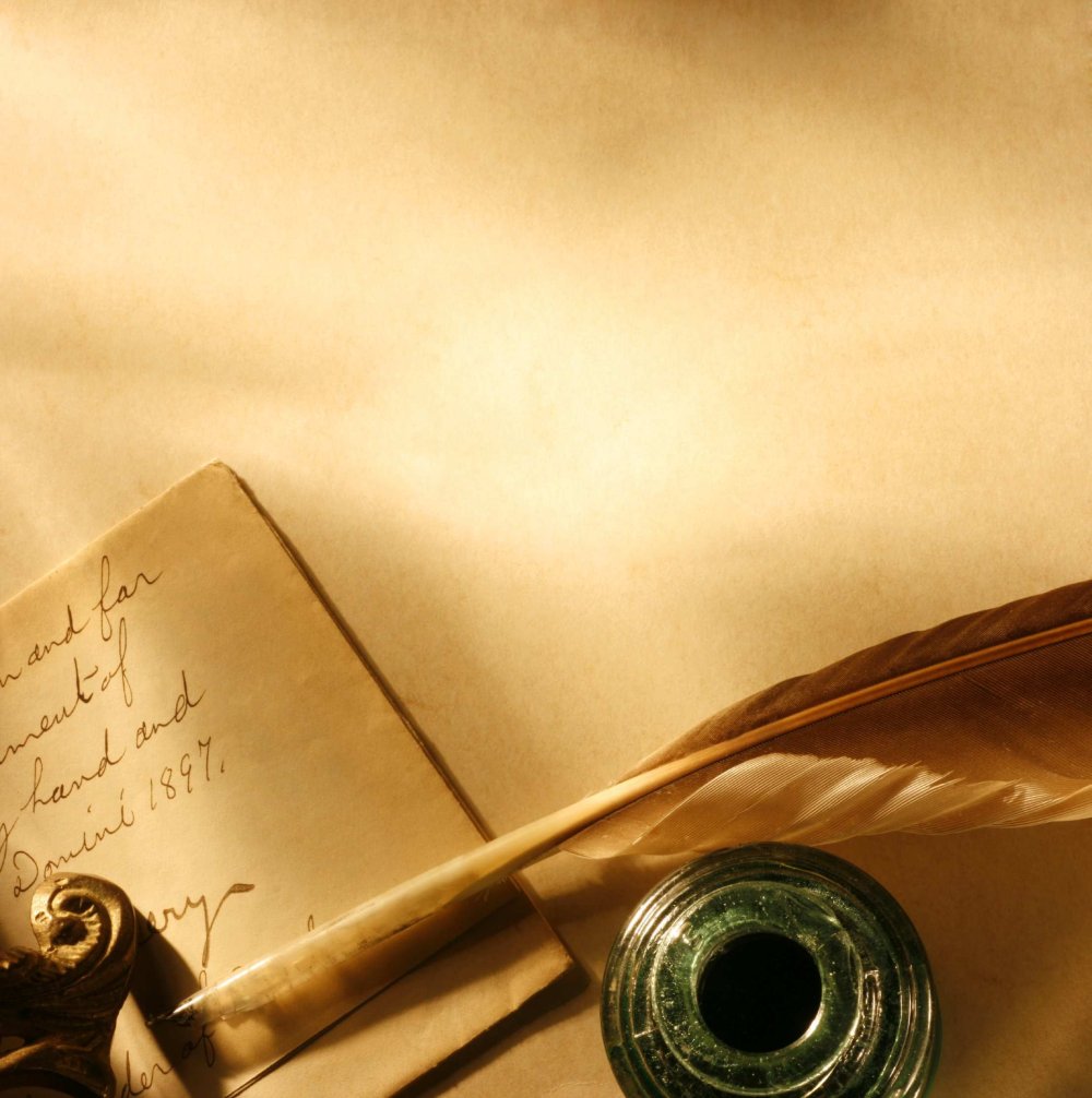 Красивый литературный фон