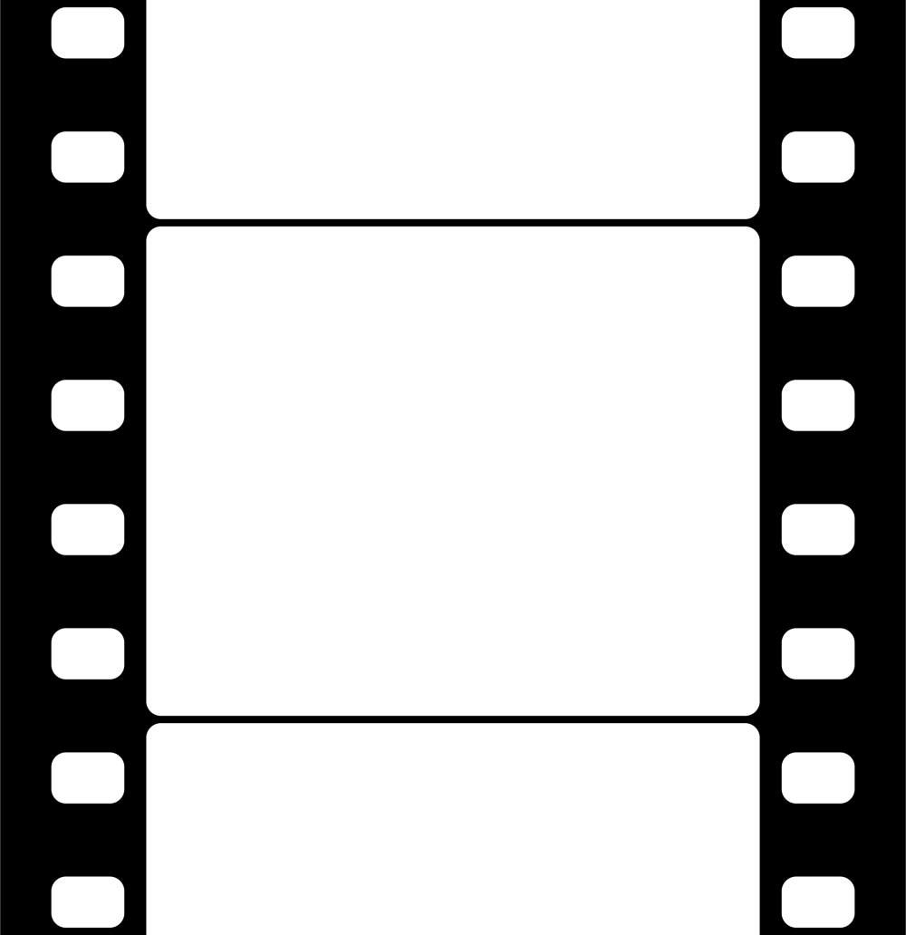 Кадр кинопленки вектор