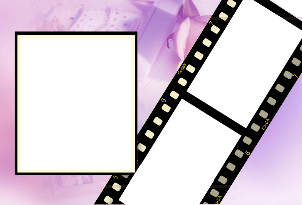 Фоторамка в виде фотопленки