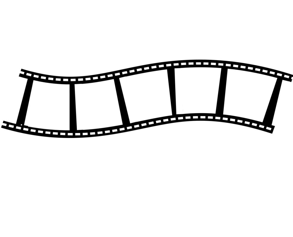 Кинолента вектор на прозрачном фоне