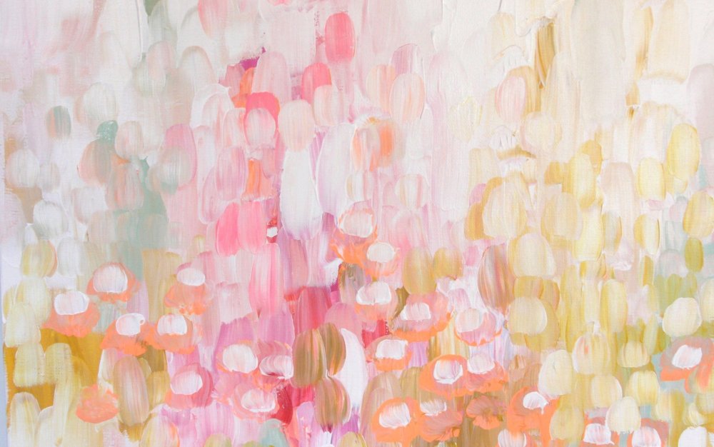 Абстракция в пастельных тонах