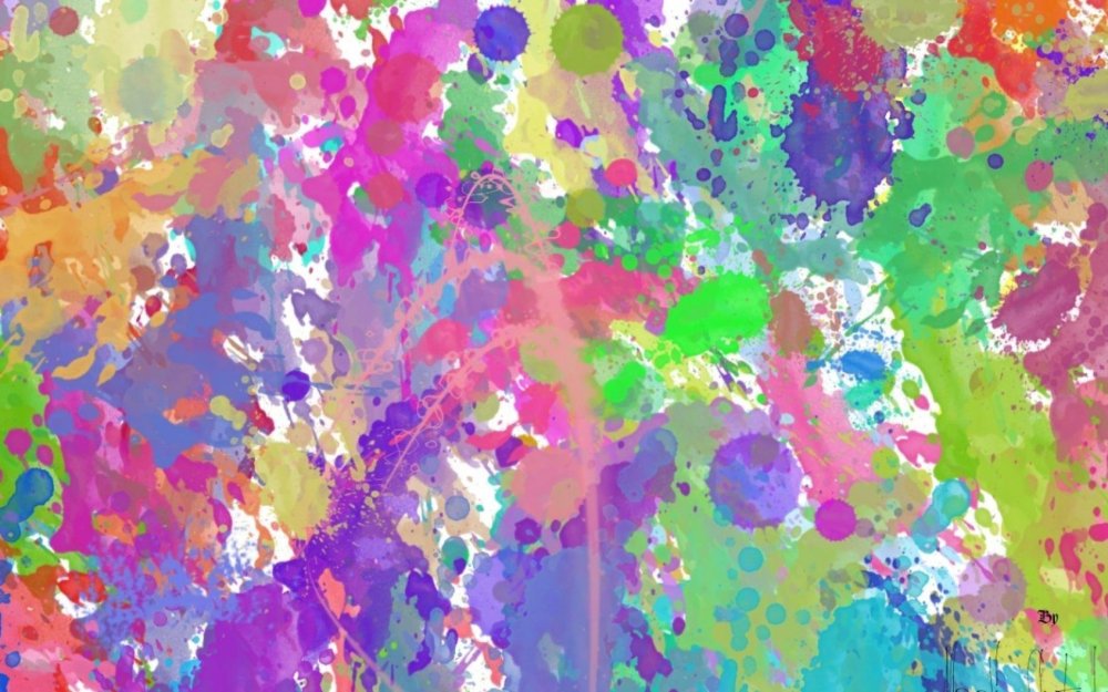 Фон разноцветные пятна