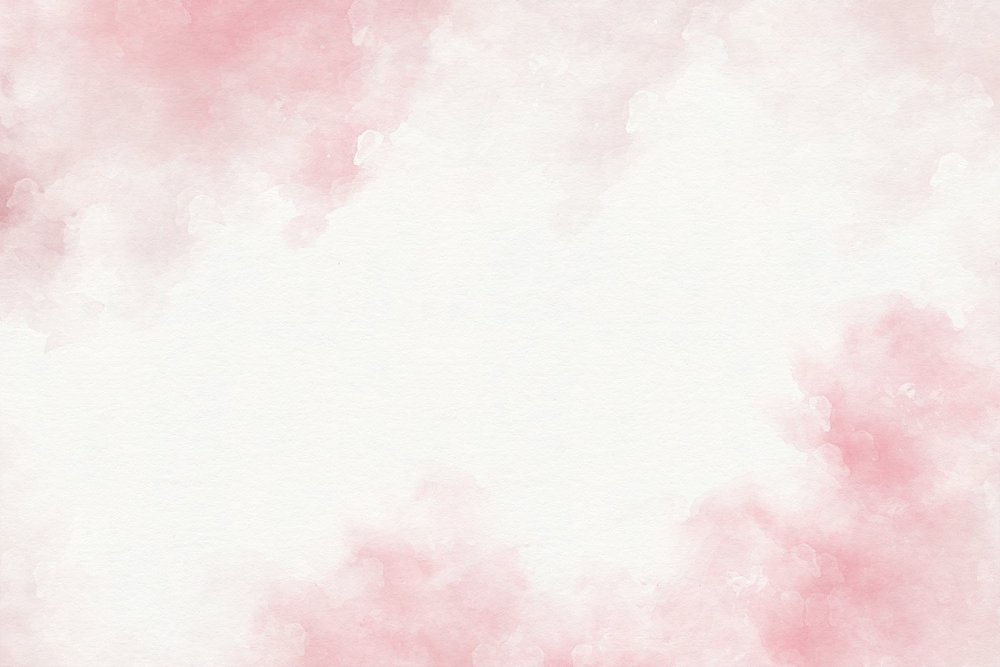 Акварельные разводы нежно розовые