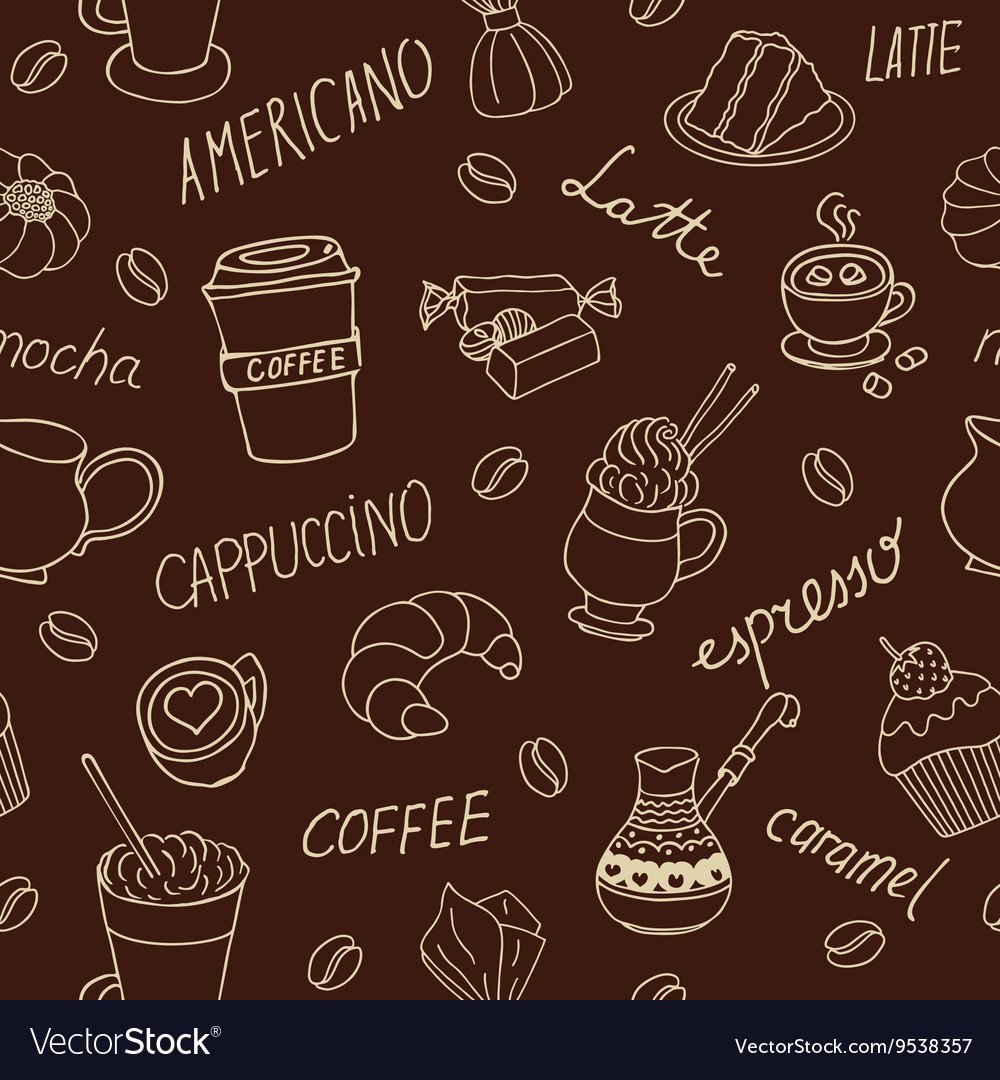 Фон кофе с молоком