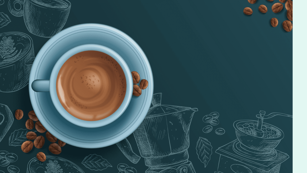 Кофейный фон