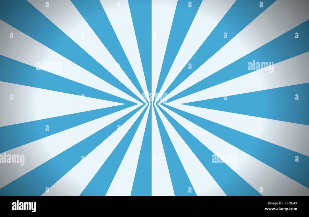 Голубой фон с полосками от центра